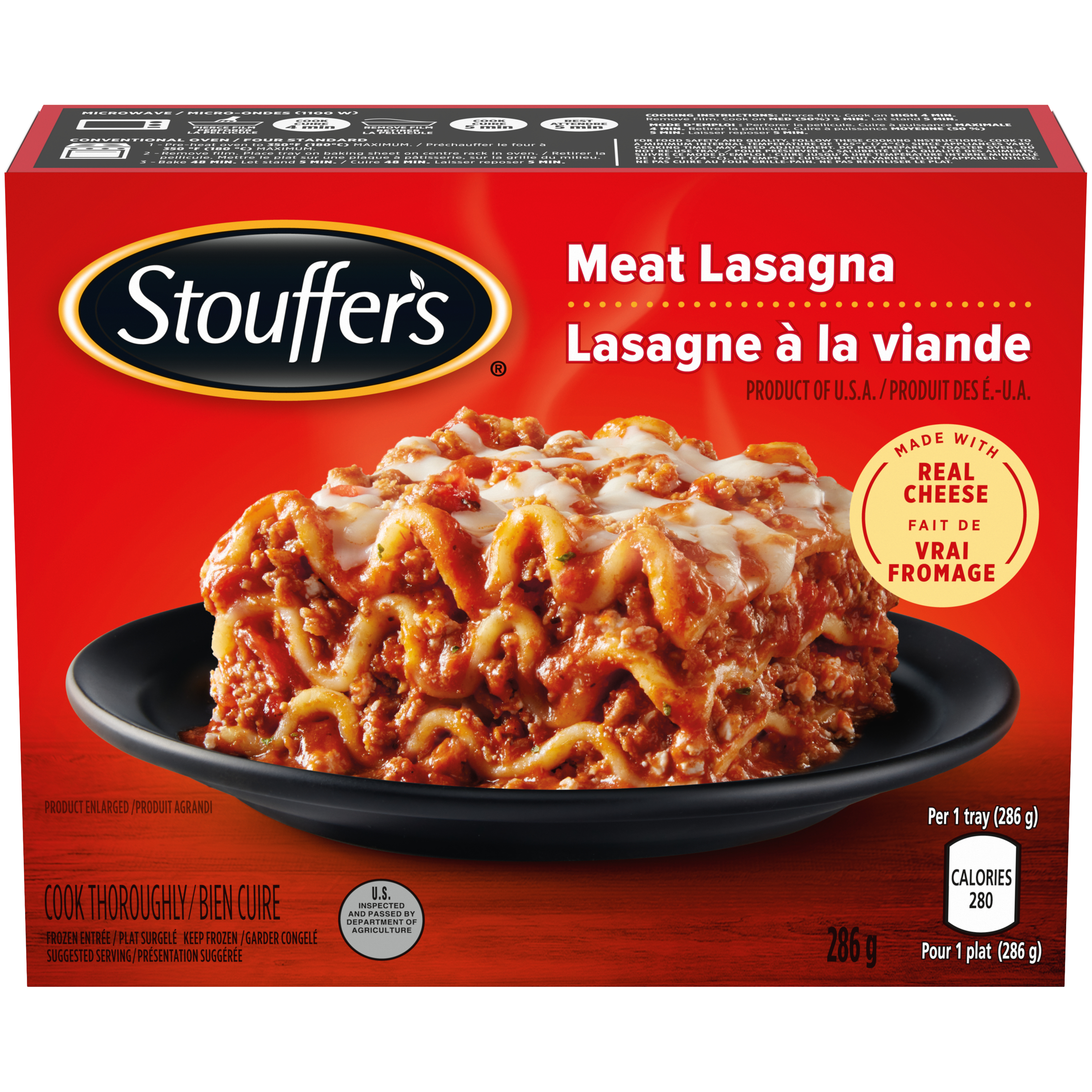 STOUFFER'S Lasagne à la viande surgelée | Nestlé Canada