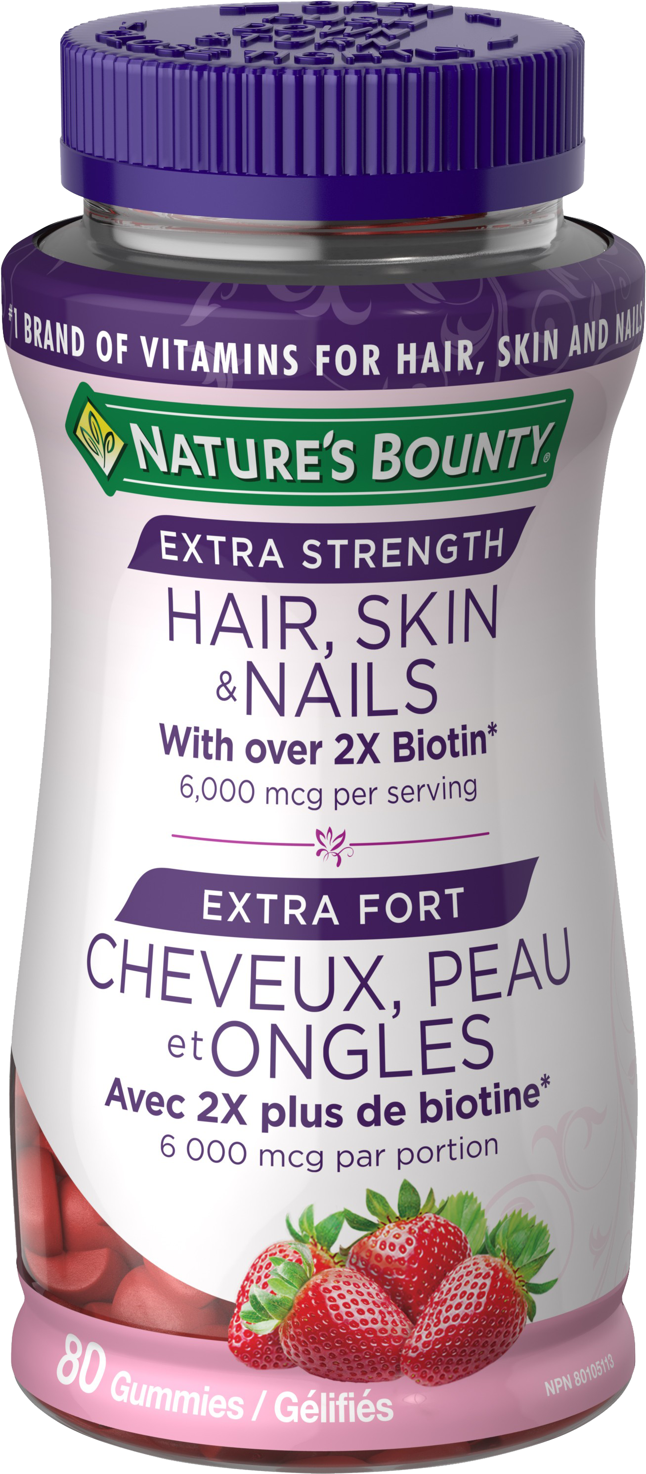 Extra Fort Cheveux, Peau et Ongles | Made with nestle
