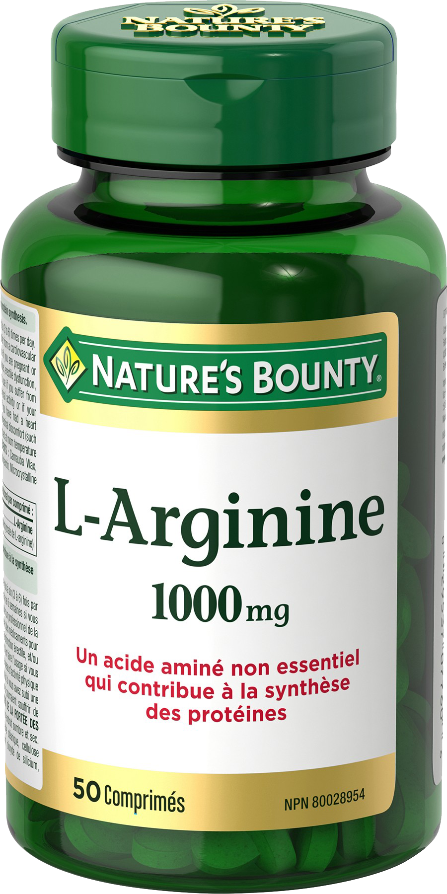 L-Arginine 50 comprimés | Made with nestle