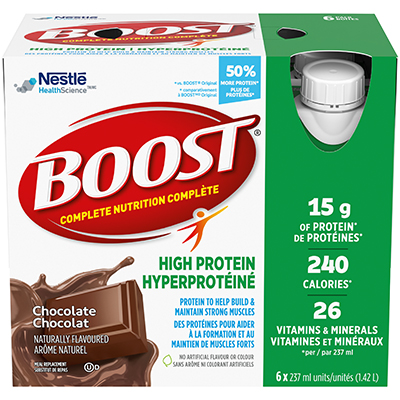 BOOST Hyperprotéiné - Chocolat | Fait Avec Nestlé Canada