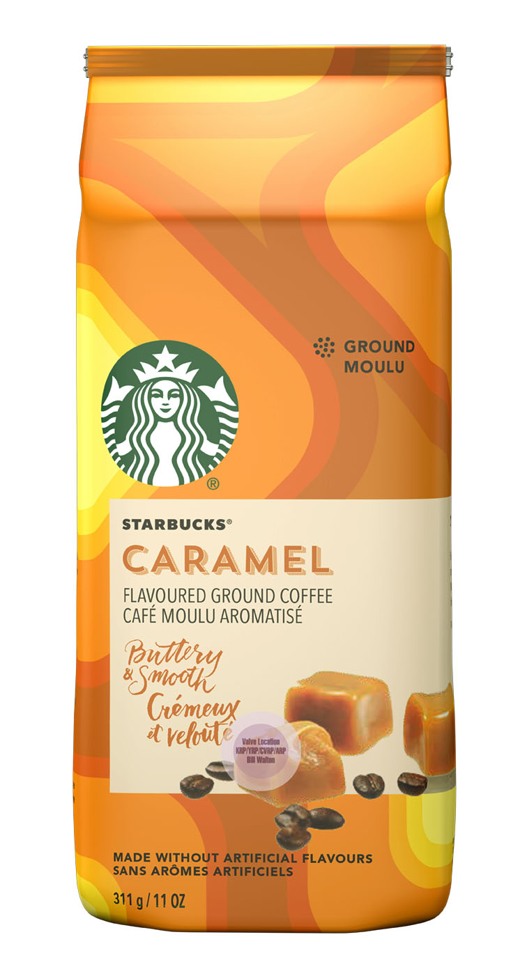 Café aromatisé au caramel Moulu (311 g)