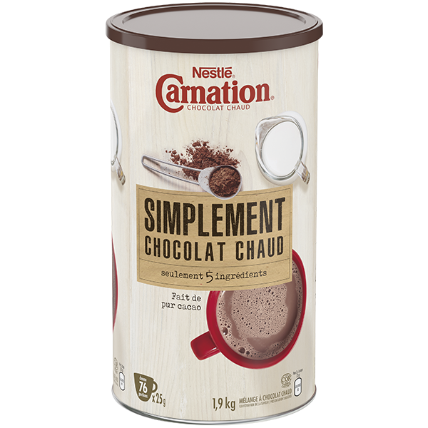 Chocolat chaud CARNATION Simply 5 - 1,9 kg