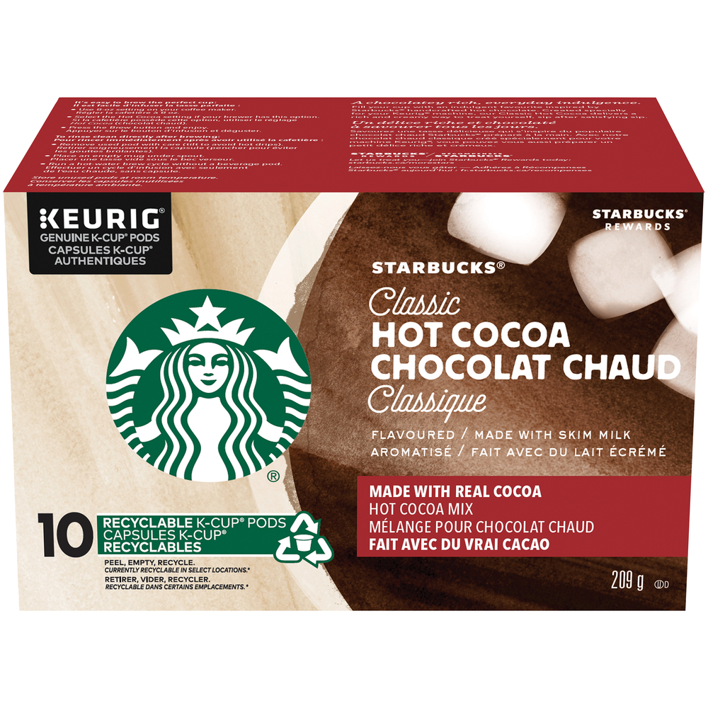 Starbucks Chocolat Chaud Classique-K-Cup | Made with nestle